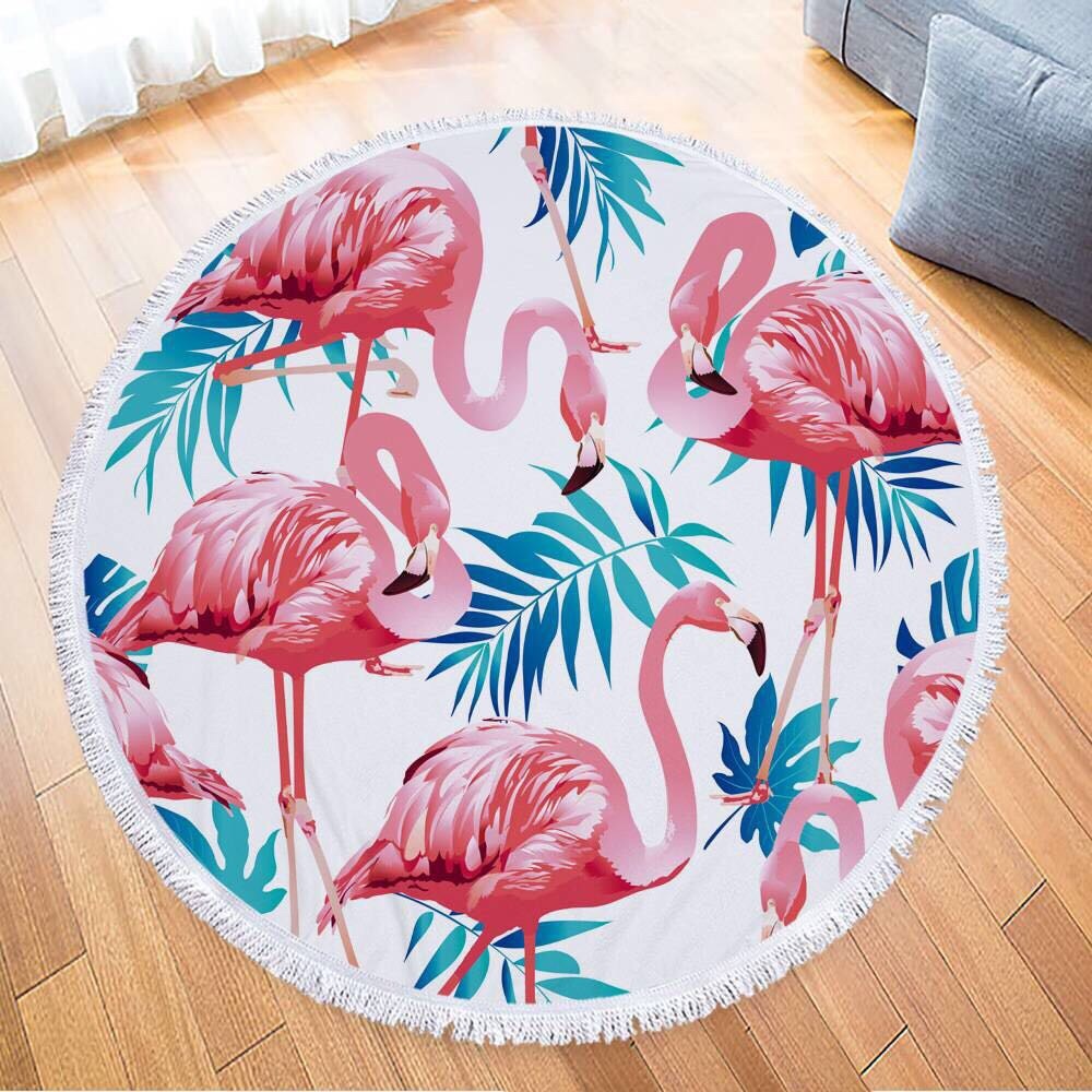 🌟UNICORN ROUND BEACH/BATH TOWEL🌟 - Picture 2 of 3